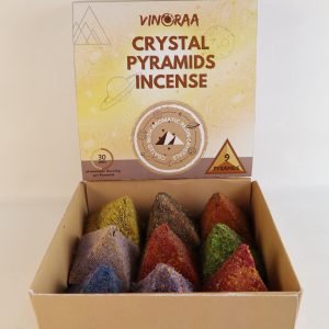 9 Planet Crystal Pyramid Incense