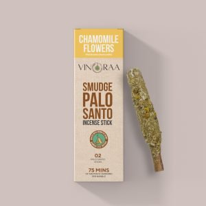 Chamomile Flowers Coated Palo Santo