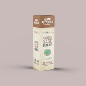 Hawan Potpourri coated sage bundle