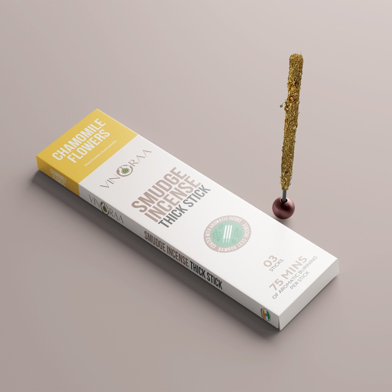 Chamomile flowers Smudge Incense sticks Chamomile flowers Smudge Incense sticks